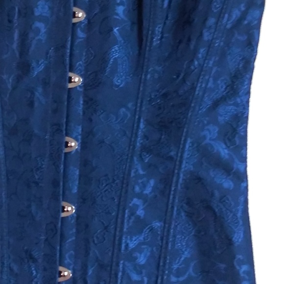 2/$15 Sexy Royal Blue Corset NWOT - Picture 5 of 8